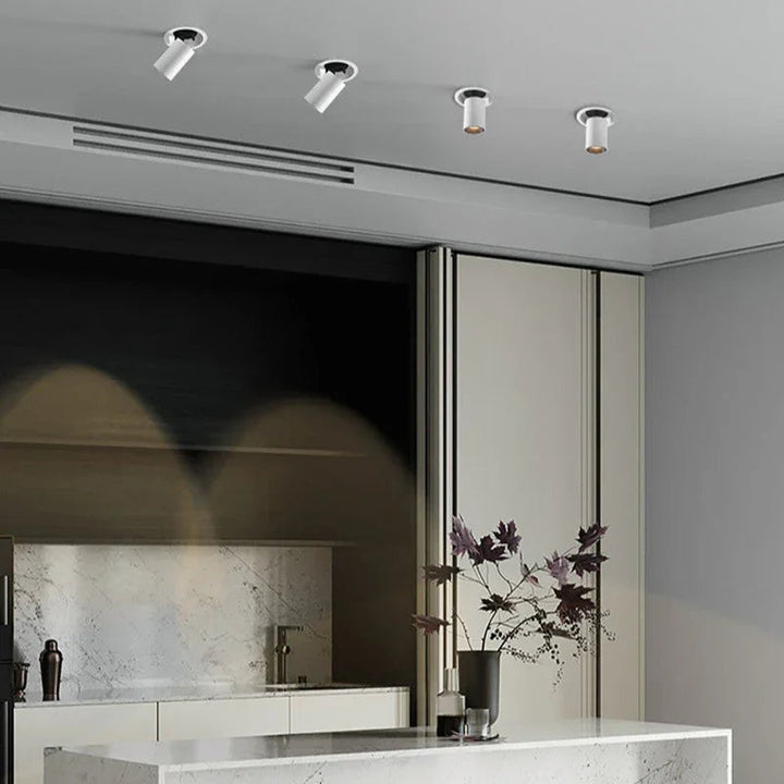Lampa LED sufitowa wpuszczana, ściemnialna. Eleganckie i wydajne oświetlenie do każdego pomieszczenia.