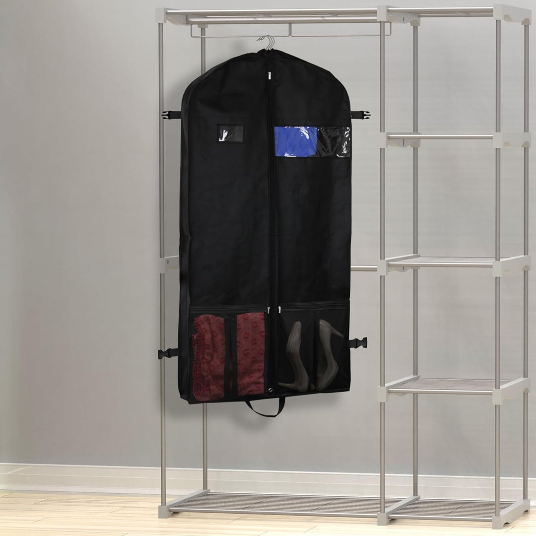 Torba na ubrania 1+1 GRATIS. Pokrowiec na garnitur, suknię. Organizer z kieszeniami. Idealna w podróży i do domu.