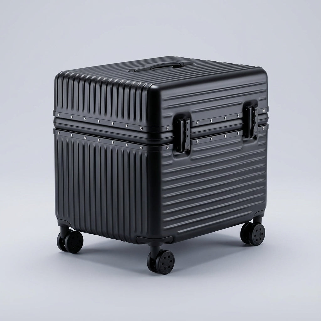 Walizka twarda Carrycore z 4 kółkami 360° i zamkiem szyfrowym TSA, idealna na podróż, wzmocniona konstrukcja.