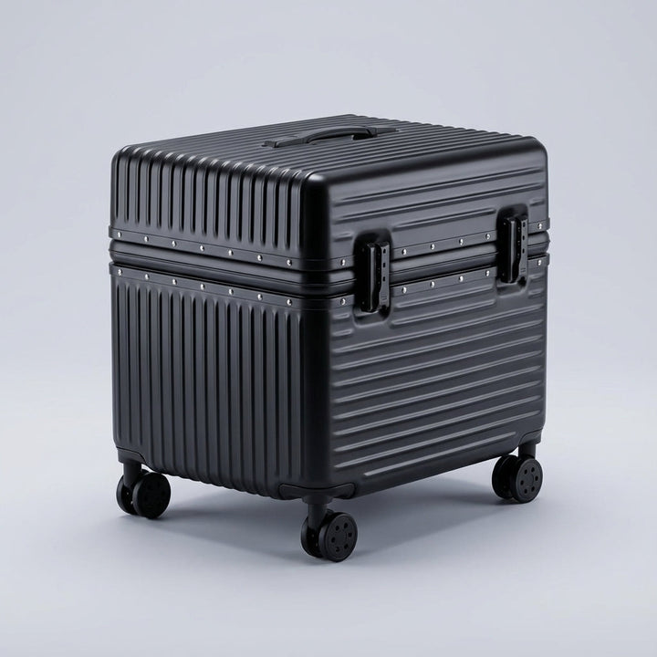 Walizka twarda Carrycore z 4 kółkami 360° i zamkiem szyfrowym TSA, idealna na podróż, wzmocniona konstrukcja.