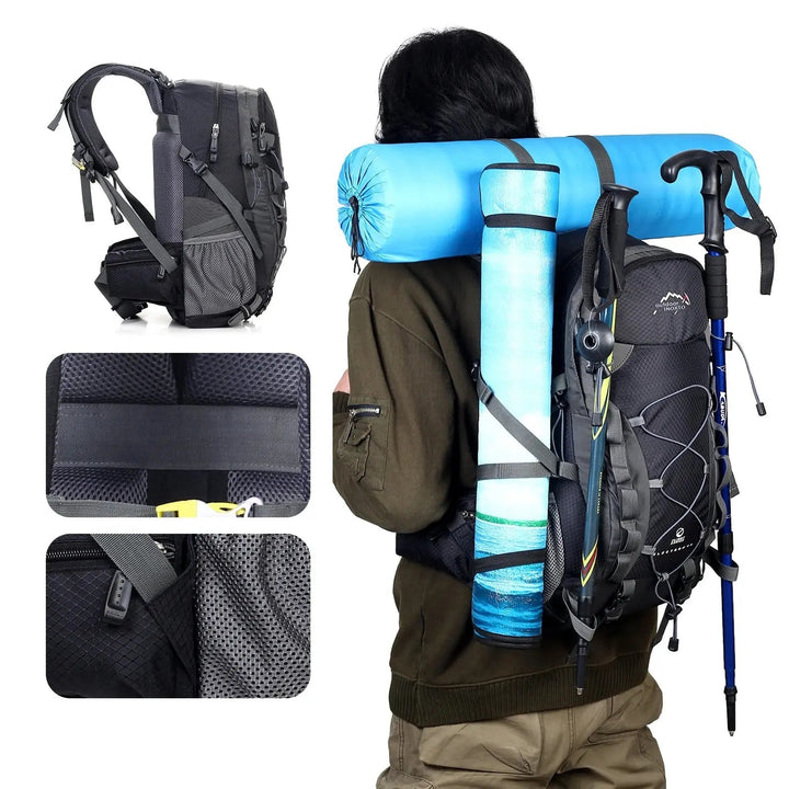 Plecak ExplorerMax 40L, idealny na outdoorowe przygody, wędrówki i podróże.