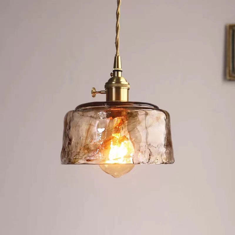 Nowoczesna lampa wisząca LED. Oświetlenie retro z ciepłym światłem dla salonu, jadalni, sypialni.