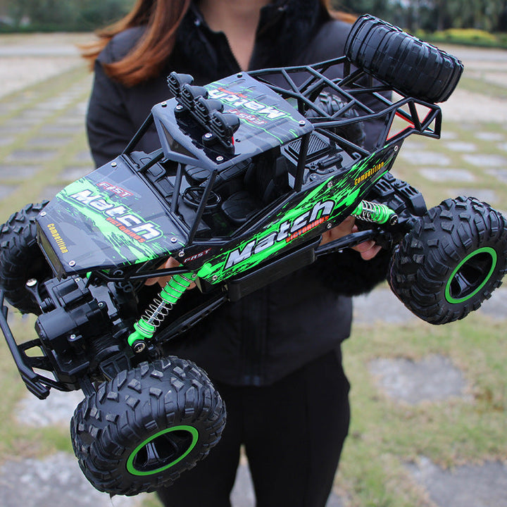 Zdalnie sterowany monster truck 4WD, duży model RC do ekstremalnej jazdy terenowej dla dzieci i dorosłych.