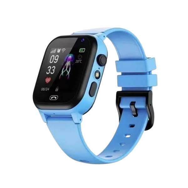 Zegarek dziecięcy GPS z kamerą do wideorozmów, lokalizator dla dziecka, smartwatch bezpieczeństwa.