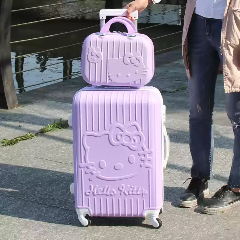 Walizki podróżne ABS Kyoto. Wytrzymały zestaw z twardą skorupą, idealny dla częstych podróżników.