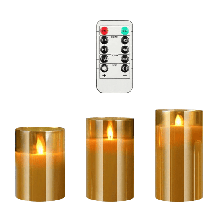 Realistyczne świece LED 3D bezpłomieniowe. Bezpieczny i nowoczesny design dla Twojego domu.