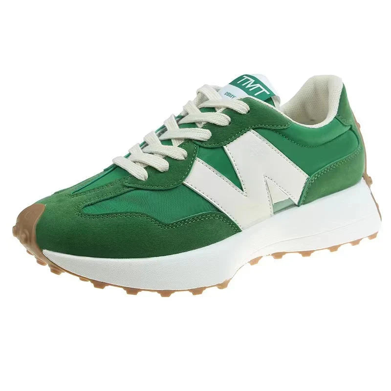 Damskie sneakersy w sportowym stylu, wygodne buty codzienne